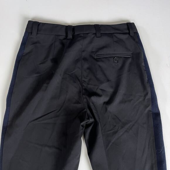 3.1 Phillip Lim Womens Mid-Rise Split Hem Jogger Pants Black Navy Size 2 - Picture 8 of 13